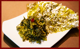 辛子高菜の油炒め